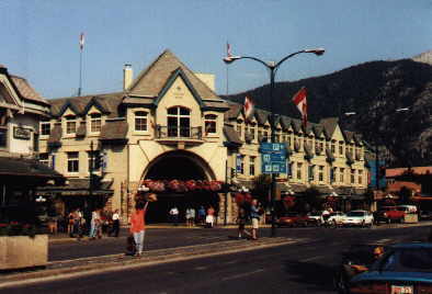 Die Mainstreet von Banff